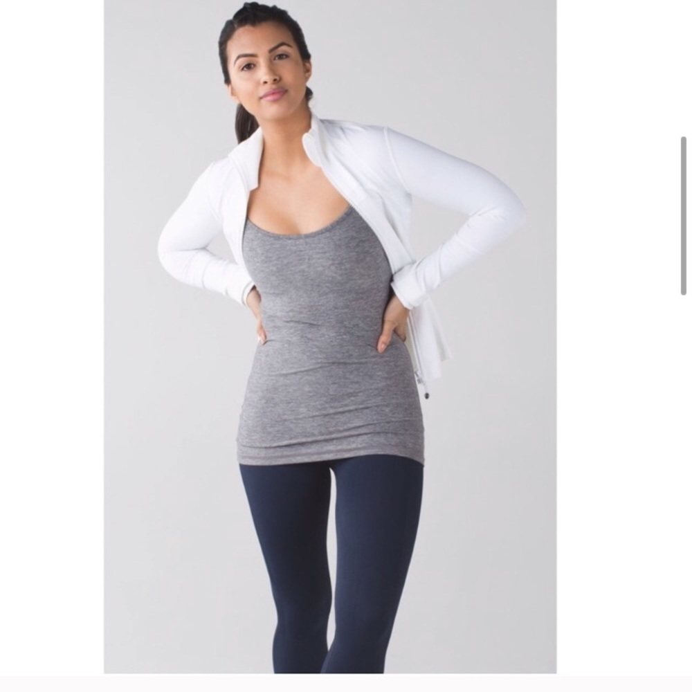 LULULEMON | Power Y Tank - Heathered Slate